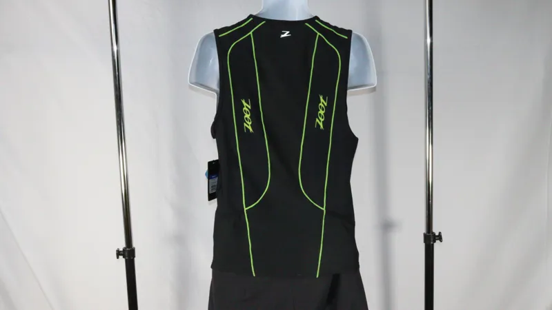 Zoot Performance Tri Tank - Men's - Black/Green-2