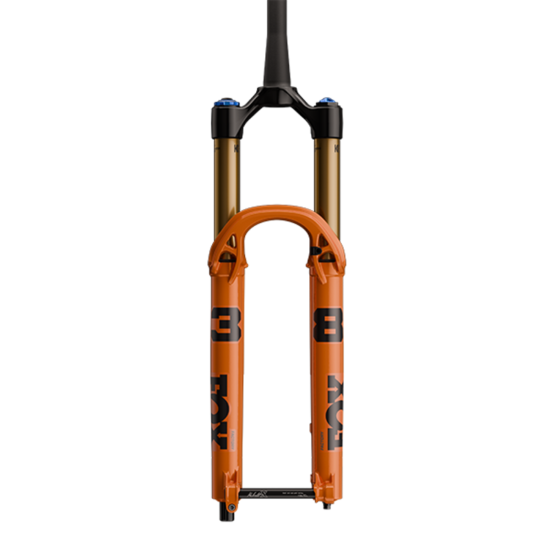 2027 FOX 38 Factory GRIP X2 Kashima Mountain Bike Forks 170mm - Orange 