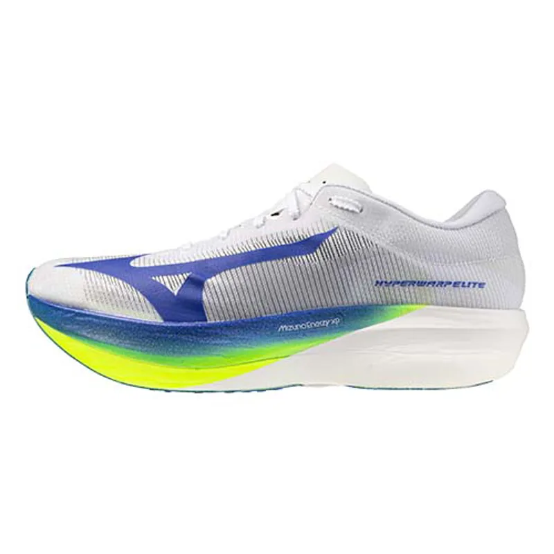 Mizuno Hyperwarp Elite - Unisex - White/Lightning Yellow/Daz Blue-2