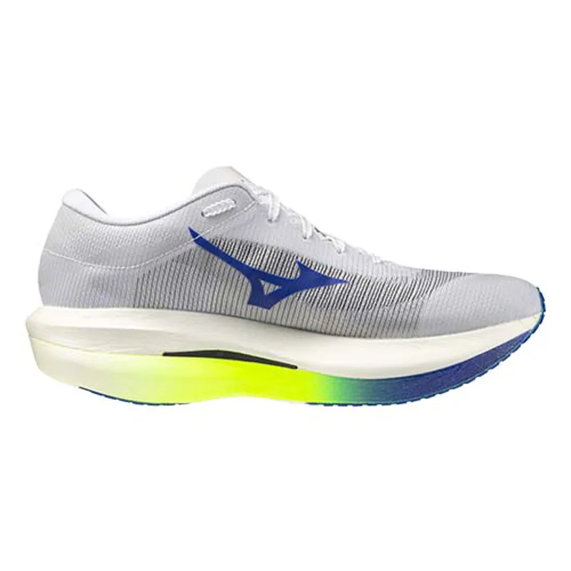 Mizuno Hyperwarp Pro - Unisex - White/Lightning Yellow/Daz Blue-5