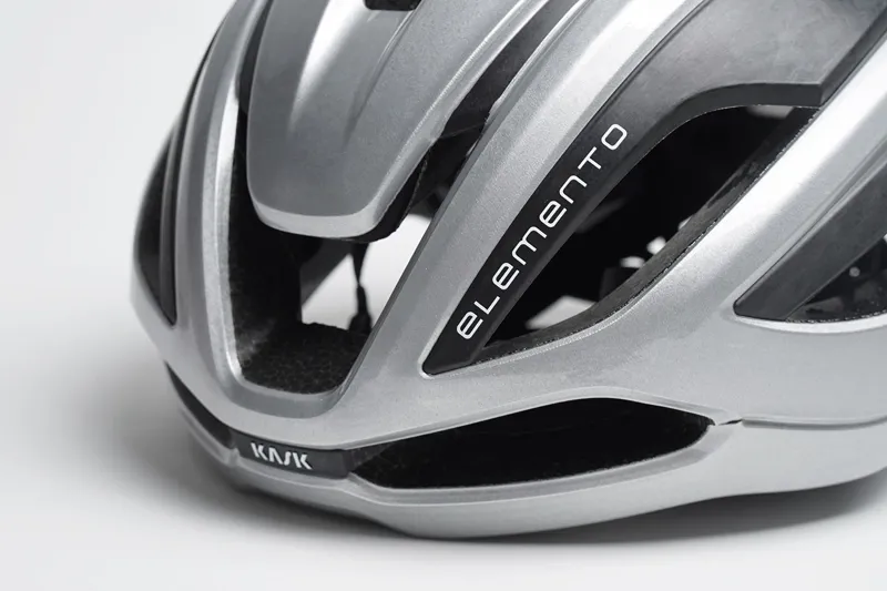 Kask Elemento WG11 Silver Road Cycling Helmet-3