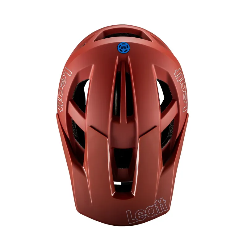 Leat MTB Enduro 2.0 Full Face Mountain Bike Helmet Red / White-6