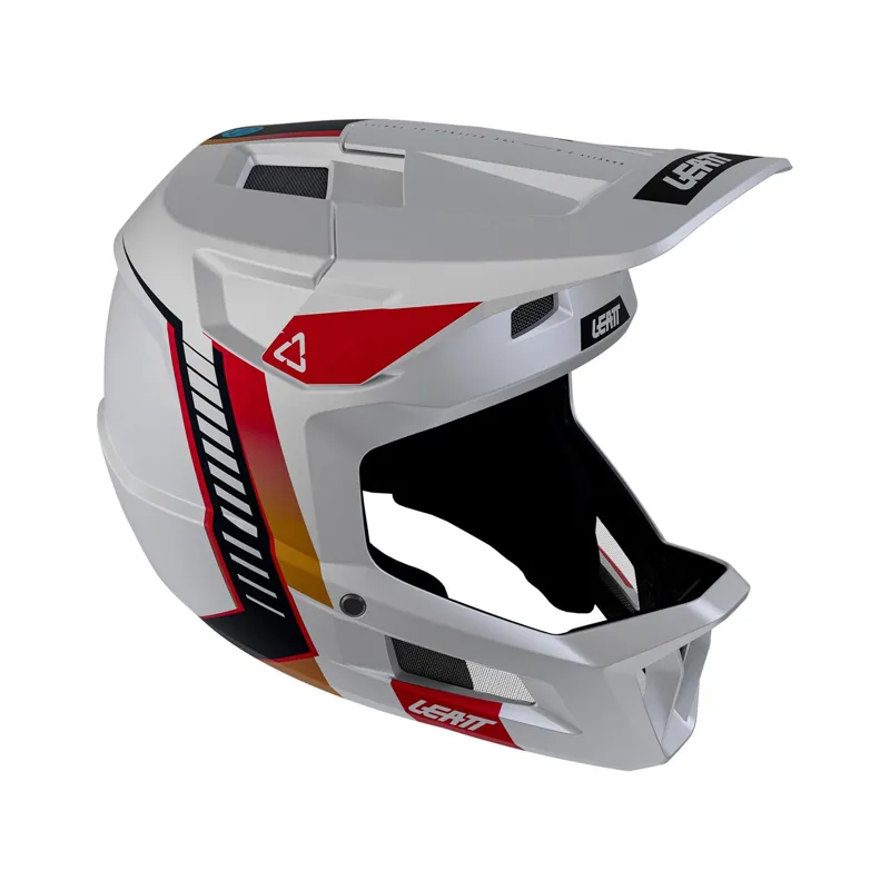 Leatt MTB Gravity 2.0 Helmet in White/Black