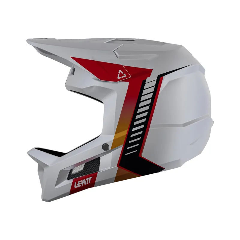 Leatt MTB Gravity 2.0 Helmet in White/Black-2