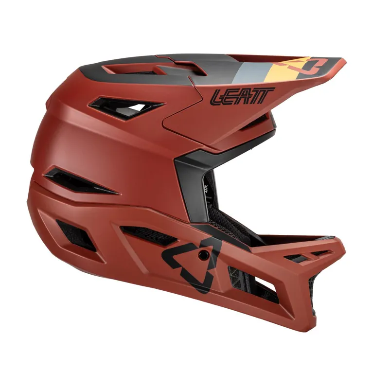 Leatt Gravity 4.0 MTB Helmet in Lava-5