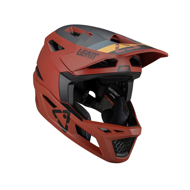 Leatt Gravity 4.0 MTB Helmet in Lava-6