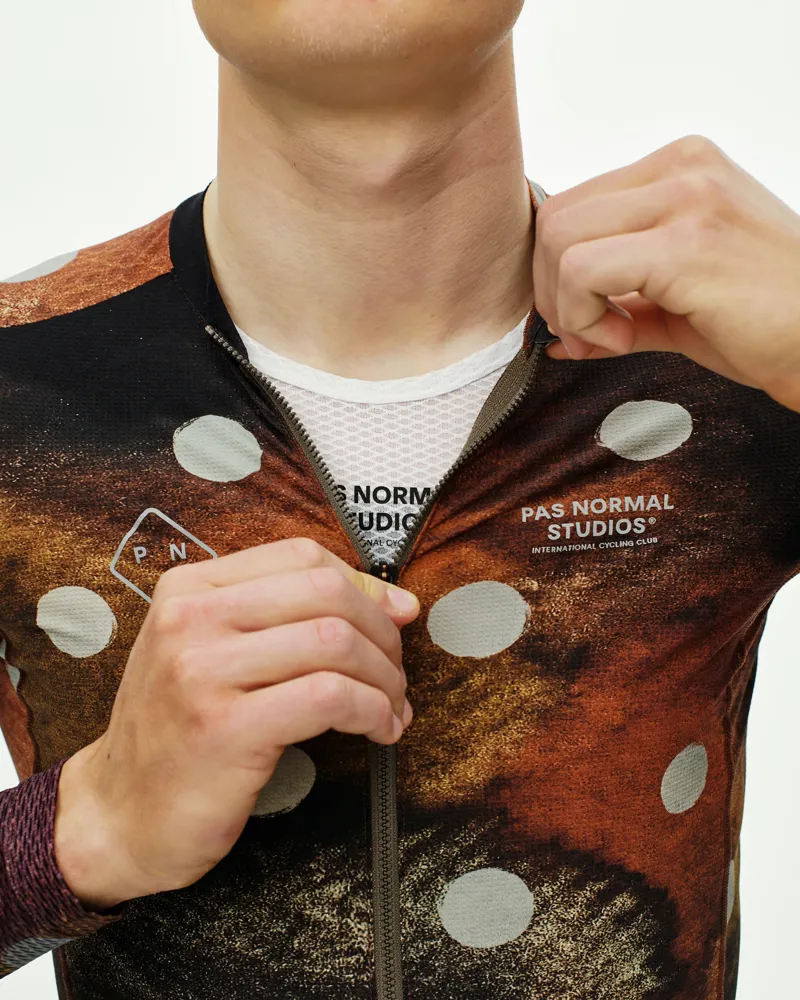 Pas Normal Studios T.K.O Essential Light Long Sleeve Jersey - T.K.O Earth-2