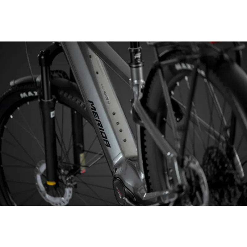 Merida eFloat CC 400 EQ E-Hybrid Bike in Gunmetal Grey/Black-5