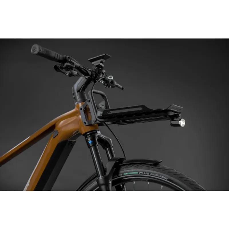 Merida eFloat HD 700 EQ E-Hybrid Bike in Fall Leaf Brown/Grey-3