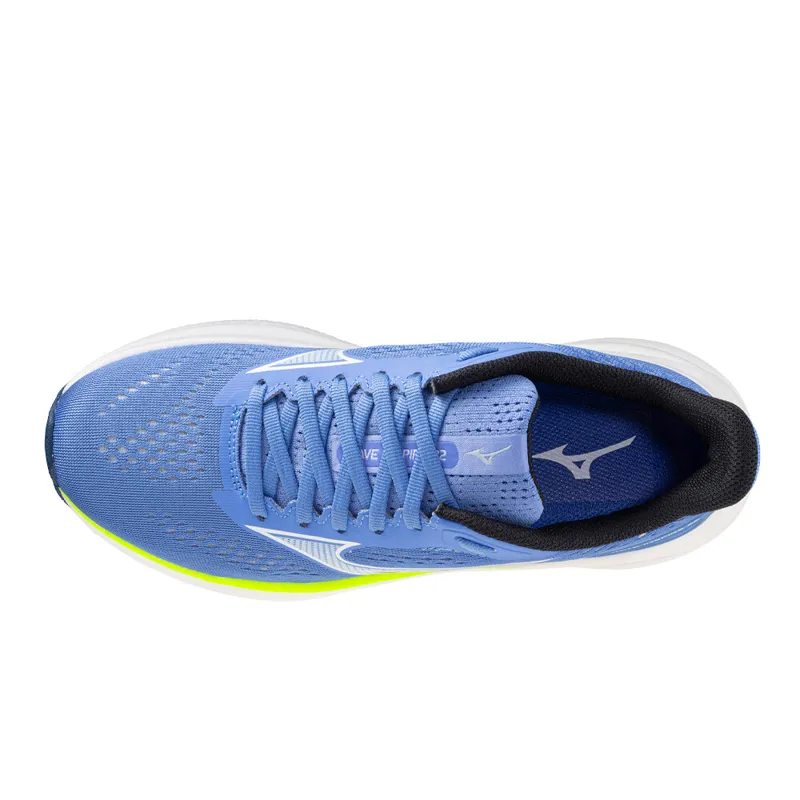 Mizuno Wave Inspire 22 - Women's shoe - Ultramarine/White/Lightning Yellow-3