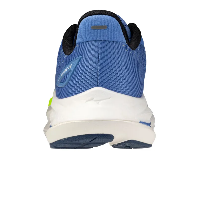 Mizuno Wave Inspire 22 - Women's shoe - Ultramarine/White/Lightning Yellow-2