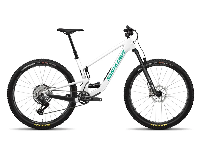 Santa Cruz Tallboy Carbon C - GX AXS Carbon Mountain Bike - White