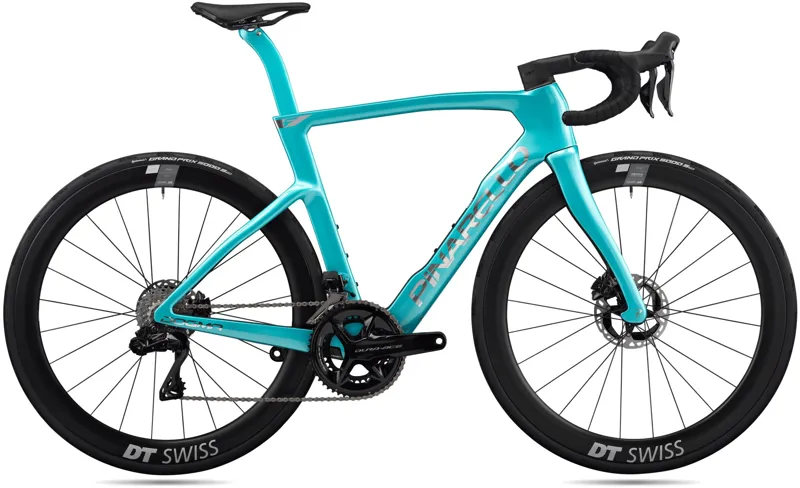 2026 Pinarello Dogma F Sram Red AXS Road Bike - Luxter Turquoise