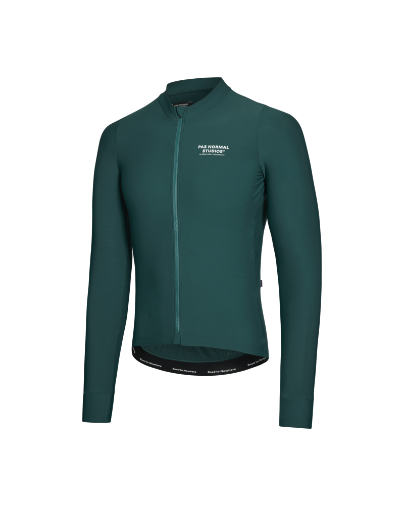 Pas Normal Studios Mechanism Long Sleeve Jersey Dark Petroleum-1