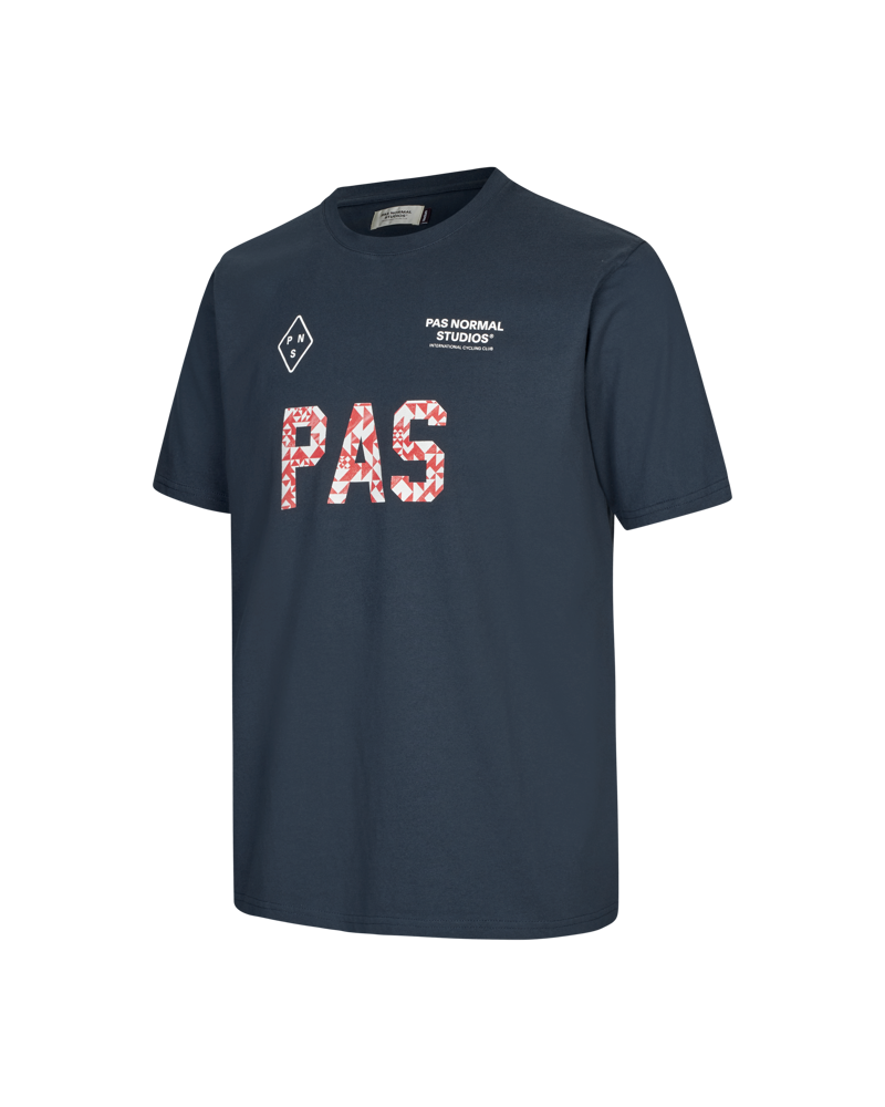 Pas Normal Studios PAS Off-Race T-Shirt - Navy-2