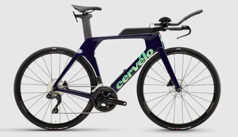 Cervelo P 105 Di2 Deep Dahilia TT Triathlon bike
