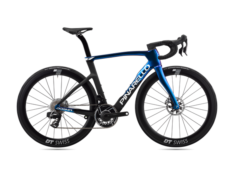 2026 Pinarello Dogma F Sram Red AXS Road Bike - Luxter Blue Shiny -7