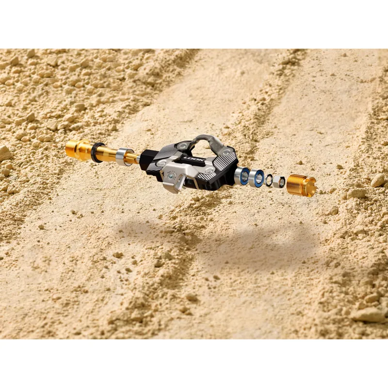 LOOK X-One G Ti SPD Gravel Pedals: size-5