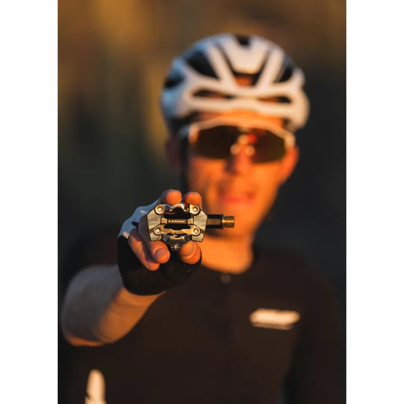 LOOK X-One G Ti SPD Gravel Pedals: size-8