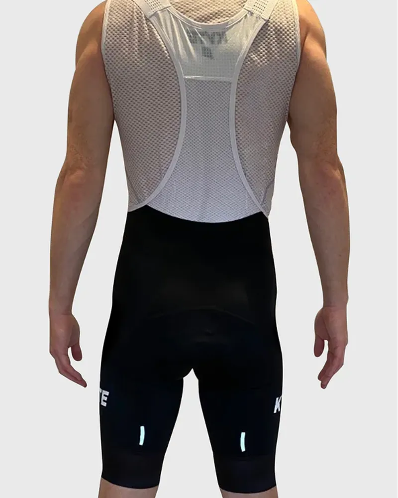 KYTE PRO Bib Shorts - BLACK Horizontal-1