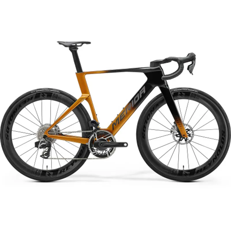 Merida Reacto 10K 2026 - Black / Mineral Gold 