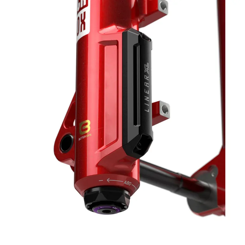 RockShox Fork Lyrik Ultimate Flight Attendant - 29 E1: ELECTRIC RED 160mm-3