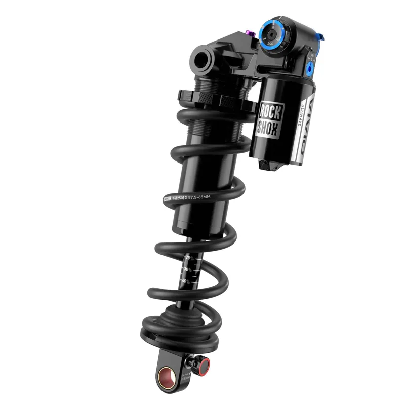 RockShox Rear Shock Vivid Coil Ultimate RC2T - Standard Trunnion - D1: REB55/COMP34