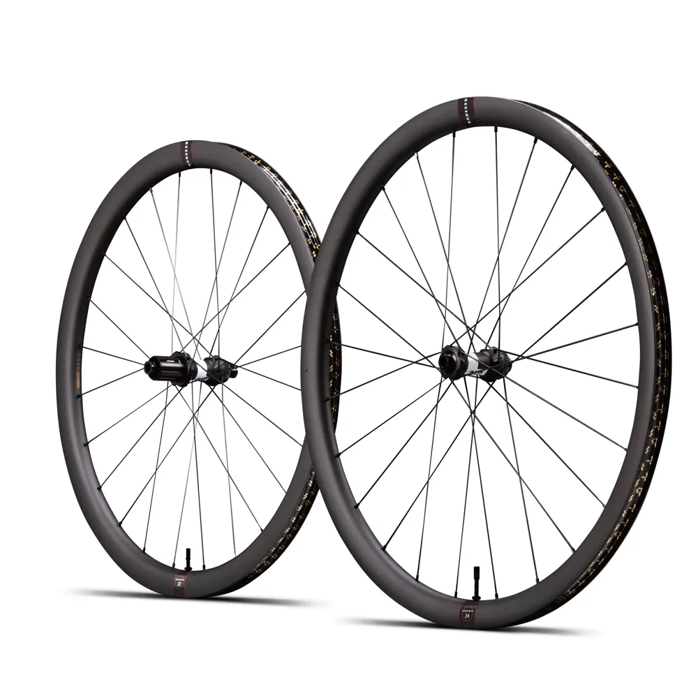 Js Cycles Reserve 34/37 Turbulent Aero DT 350 Carbon Road Wheelset - Shimano | Free delivery over £50 & Cycle Scheme available.