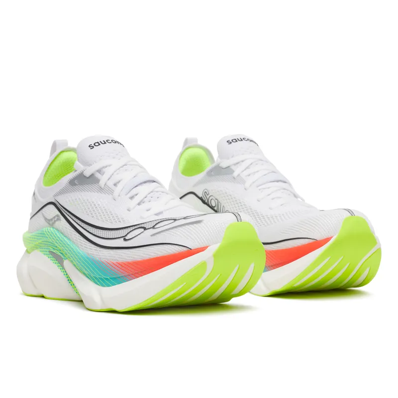Saucony Endorphin Elite 3 - Men's - White/Multi-1
