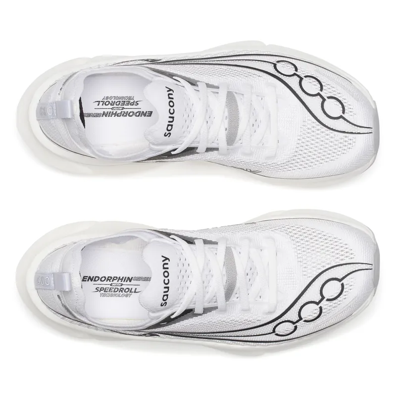 Saucony Endorphin Elite 3 - Men's - White/Black-4