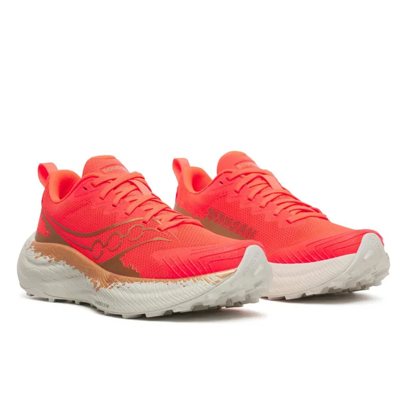 Saucony Ride TR3 - Women's Shoes - Vizired/Gold-1