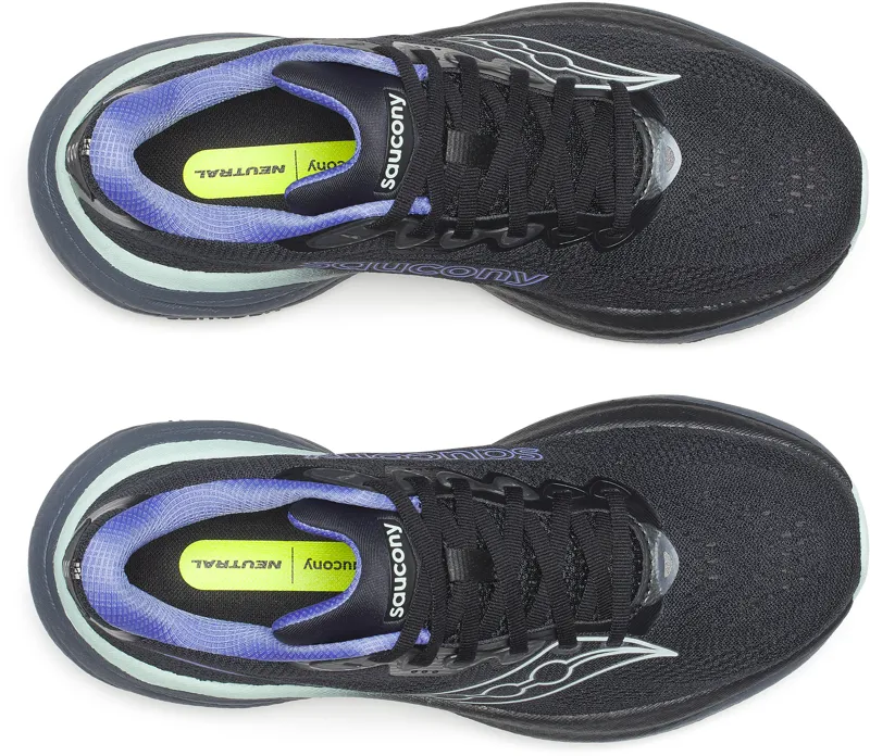 Saucony Ride 19 - Women's Shoe - Black/Calm-2