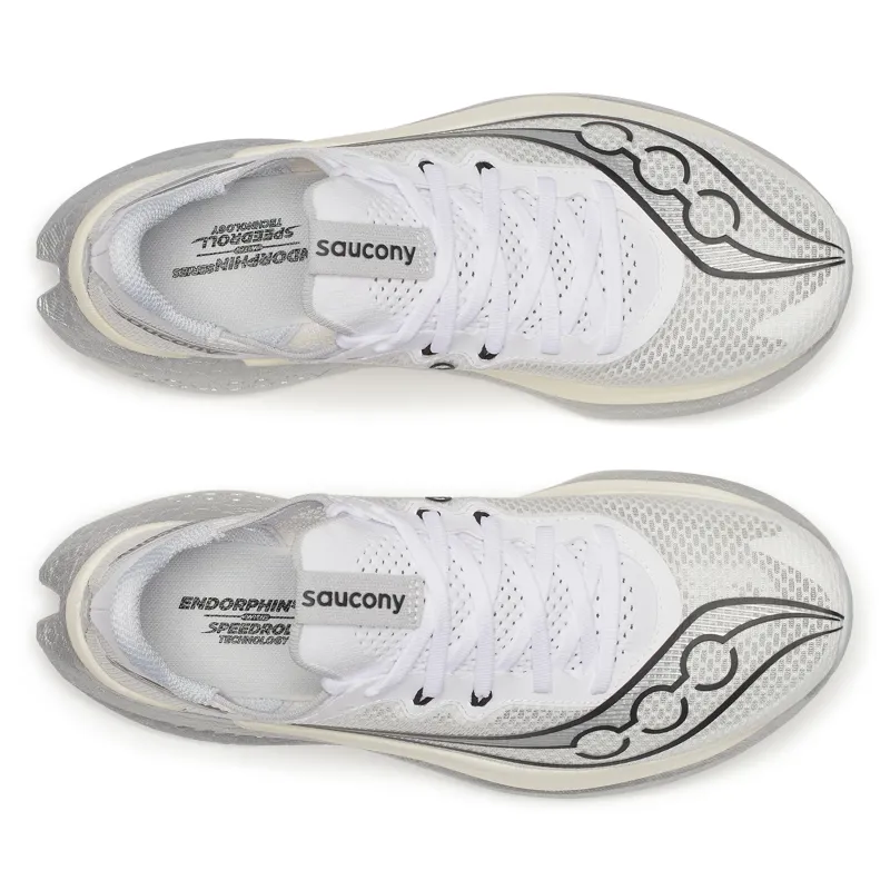 Saucony Endorphin Pro 5 - Men's shoe - White/Black-4