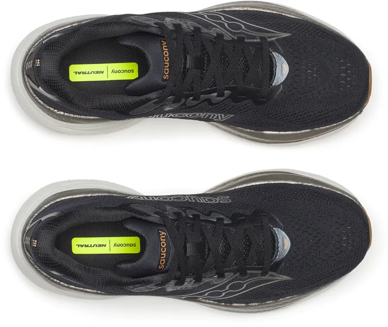 Saucony Ride 19 - Men's Shoe - Black/Pewter-1