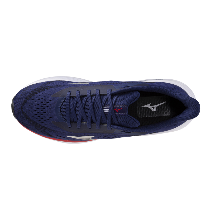 Mizuno Neo Cosmo 2 - Men's Shoe - Beacon Blue/Silver/ Tomato Pure-2