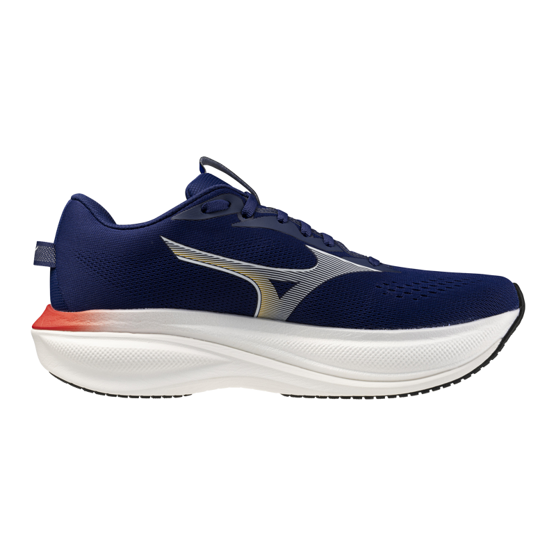 Mizuno Wave Rider 30 - Men's Shoe - Beacon Blue/White/Artisan's Gold-1