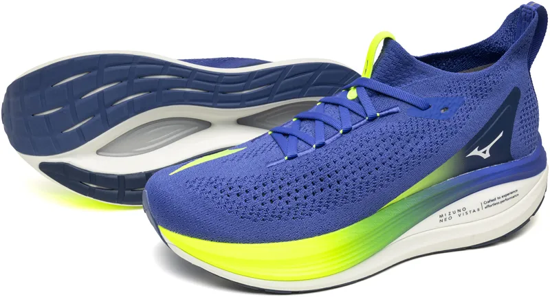 Mizuno Neo Vista 2 - Men's Shoe - Dazzling Blue/White/Lightning-1