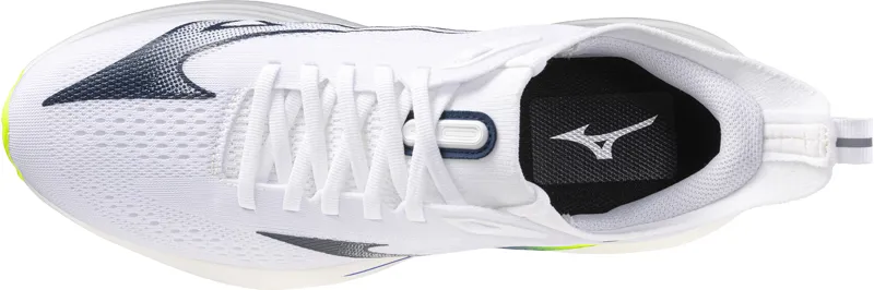 Mizuno Neo Zen 2 - Men's Shoe - White/Estate Blue/Lightning Yellow-7