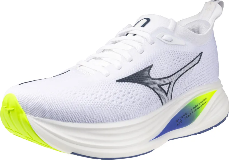 Mizuno Neo Zen 2 - Men's Shoe - White/Estate Blue/Lightning Yellow-3