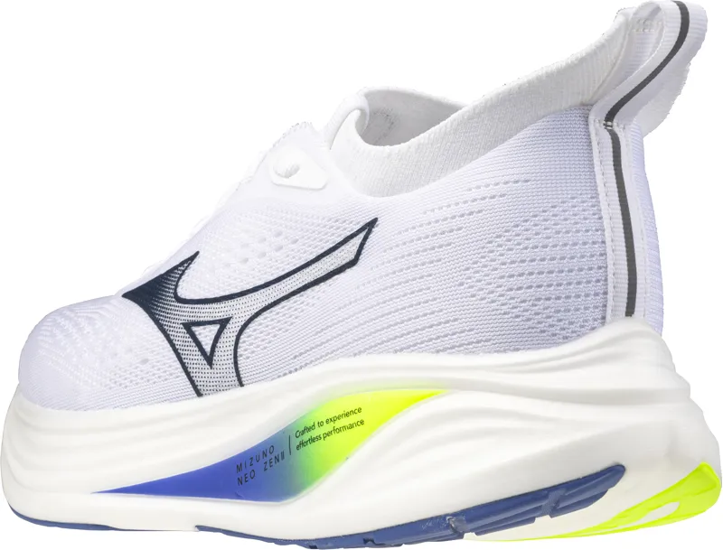 Mizuno Neo Zen 2 - Men's Shoe - White/Estate Blue/Lightning Yellow-4