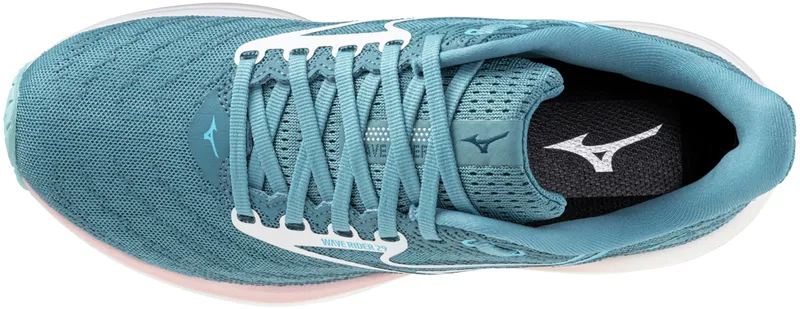Mizuno Wave Rider 29 - Women's Shoe - Larkspur/White/Pinkesque-1