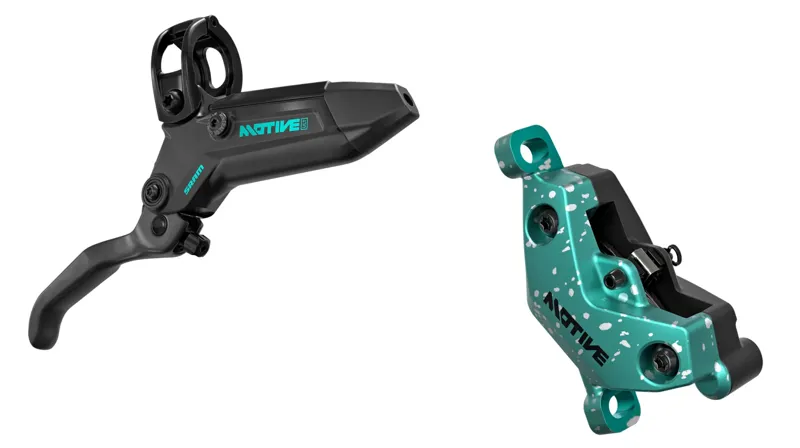 Sram Motive Ultimate Stealth Black Teal Splatter Expert kit