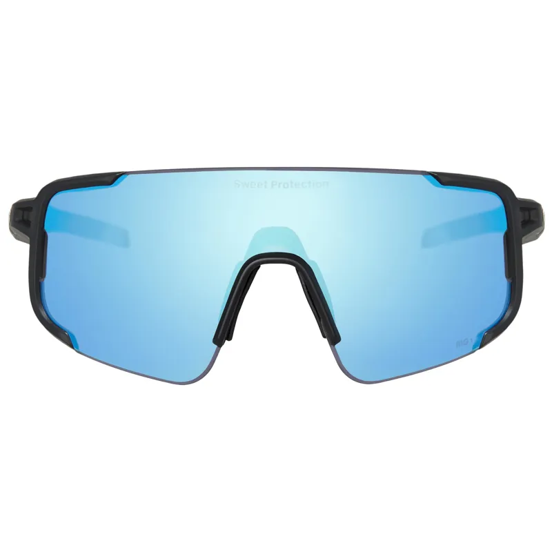 Sweet Ronin RIG Reflect Sunglasses: CRYSTAL BLACK RIG AQUAMARINE one size-1