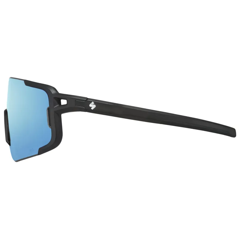 Sweet Ronin RIG Reflect Sunglasses: CRYSTAL BLACK RIG AQUAMARINE one size-2