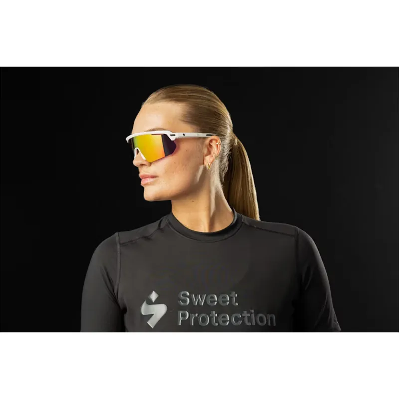 Sweet Shinobi RIG Reflect Sunglasses: RIG TOPAZ/SATIN WHITE RIG TOPAZ/ WHIT one size-4