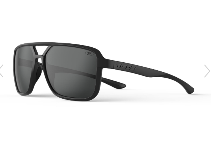 Tifosi Salto Single Lens Sunglasses In Blackout Smoke-3