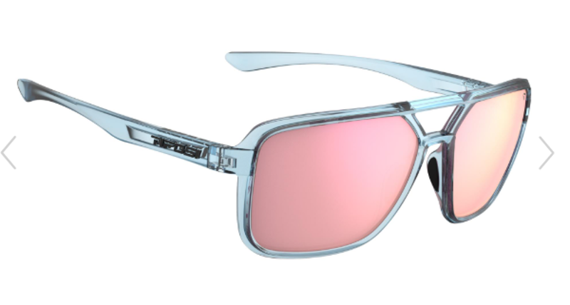 Tifosi Salto Single Lens Sunglasses In Blue Horizon Pink Mirror-2