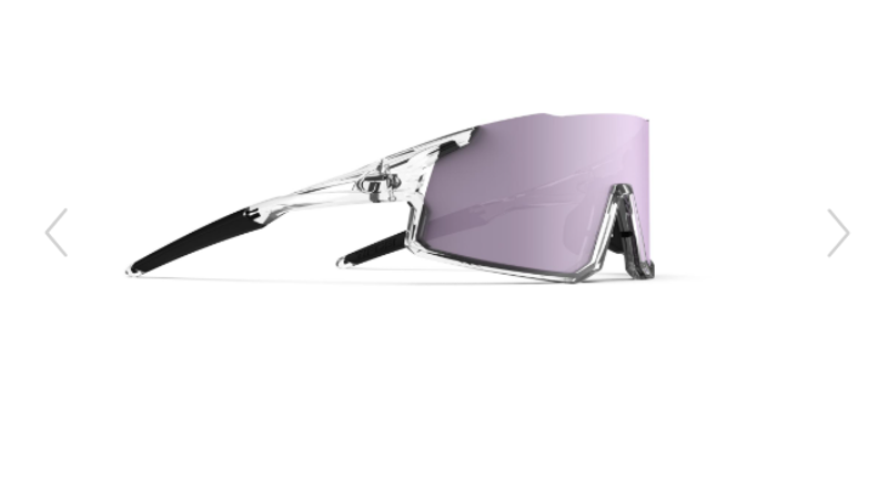Tifosi Stash Interchangeable Lens Sunglasses In Crystal Clear-4