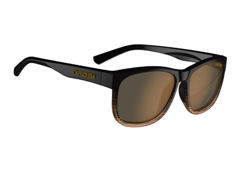 Tifosi Swank Xl Single Polarized Lens Sunglasses in Brown-2