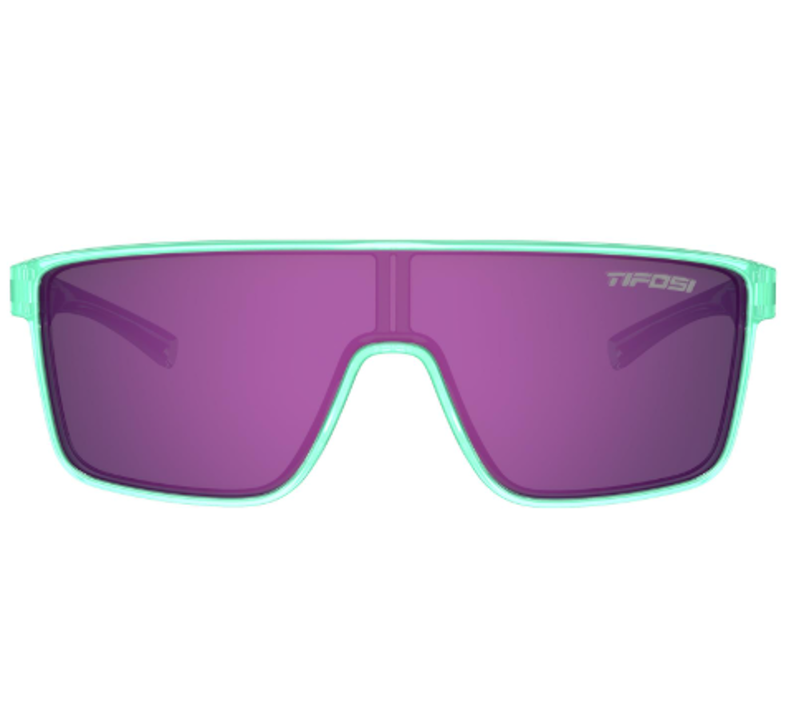 Tifosi Sanctum Single Lens Sunglasses in Aqua Shimmer-1